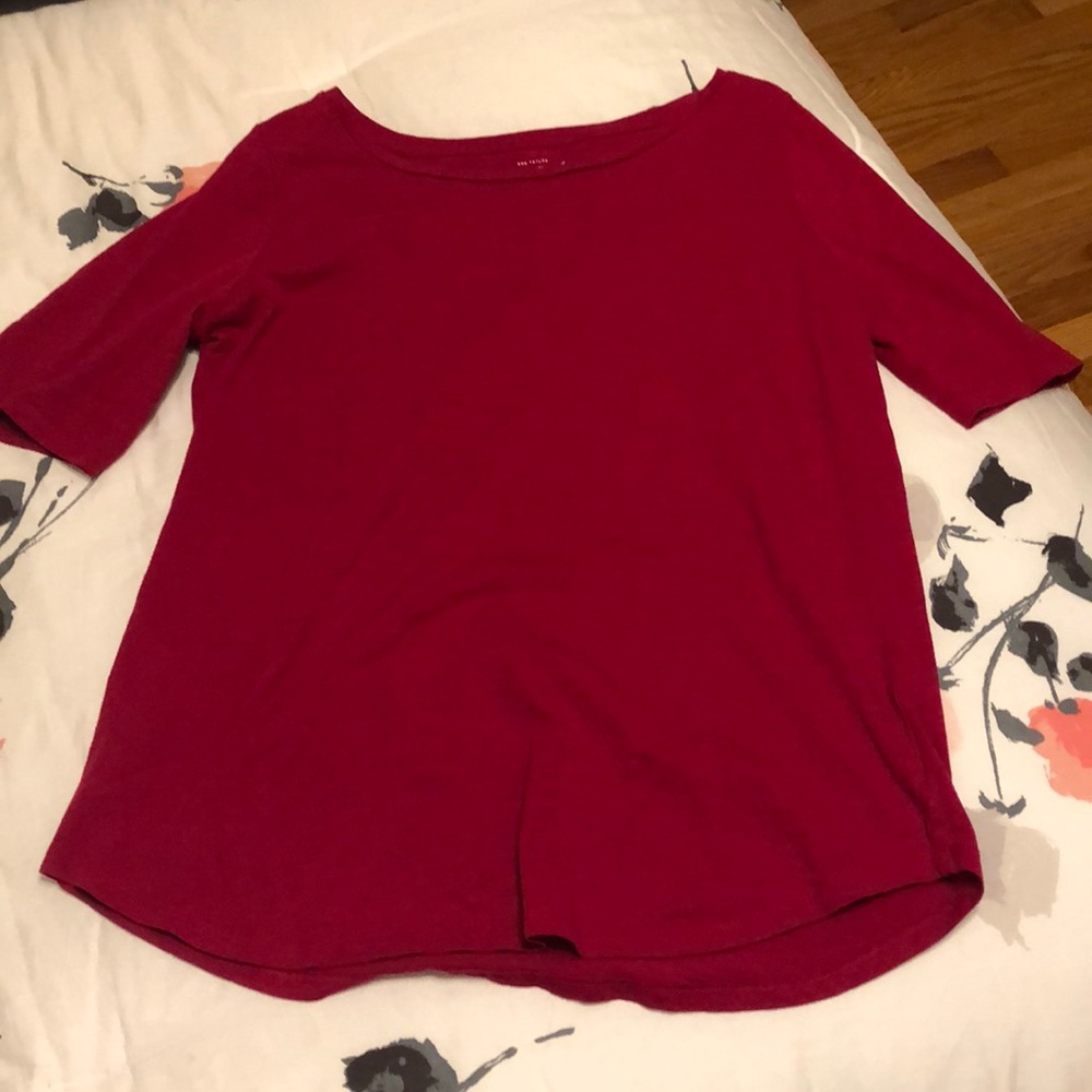 Loft outlet medium pink vintage soft T-shirt